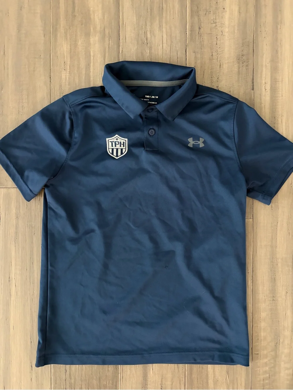 Under Armour TPH bundle - 2 polos & jacket - youth size M